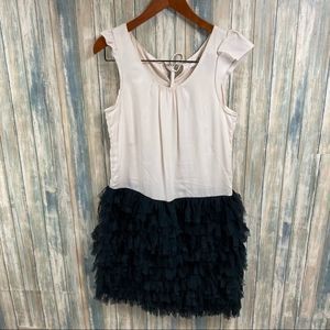 GAP Dress sz Medium Ruffle Textured Skirt # N967
